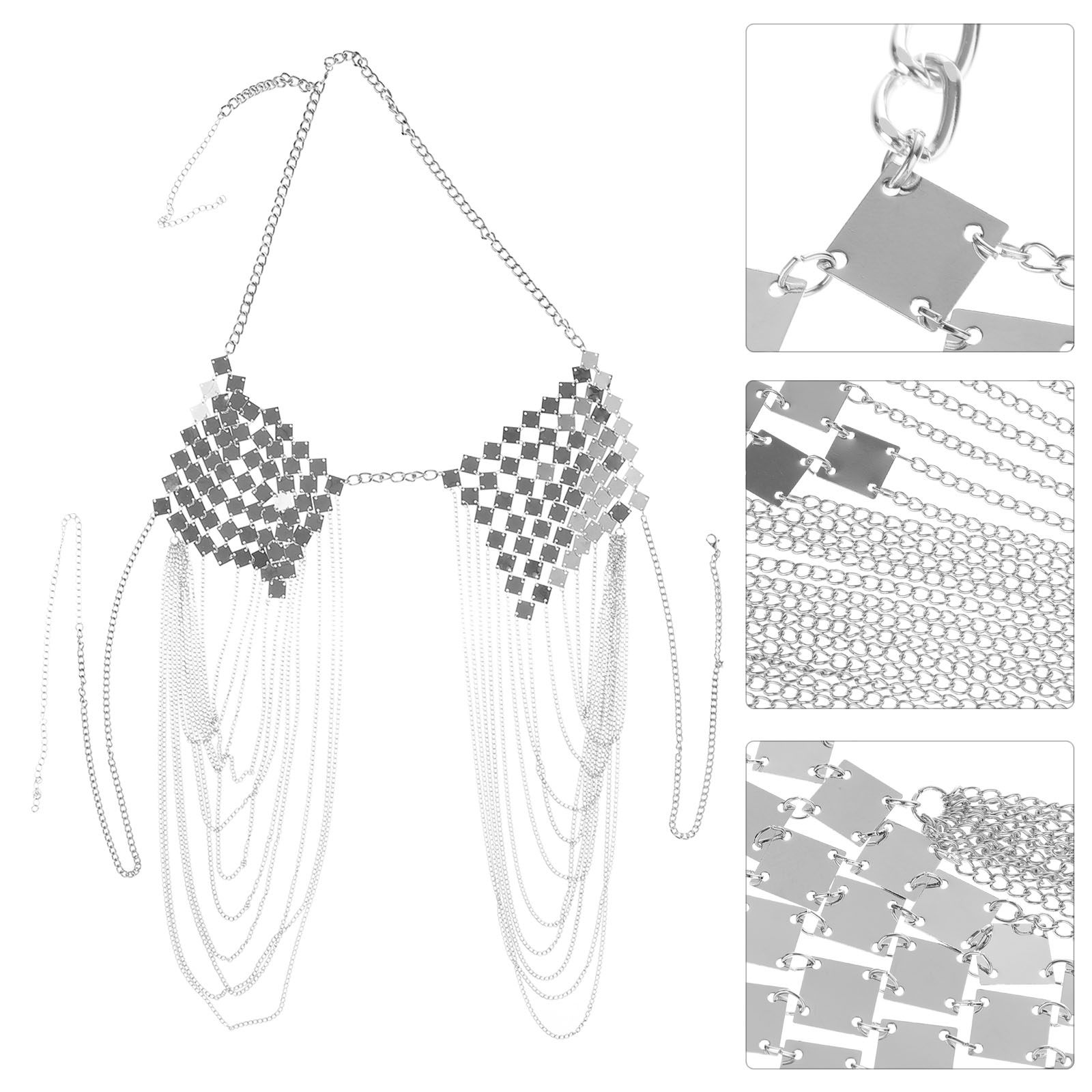 Body Jewelry Materials - Tassels Body Chain Bra Body Jewelry