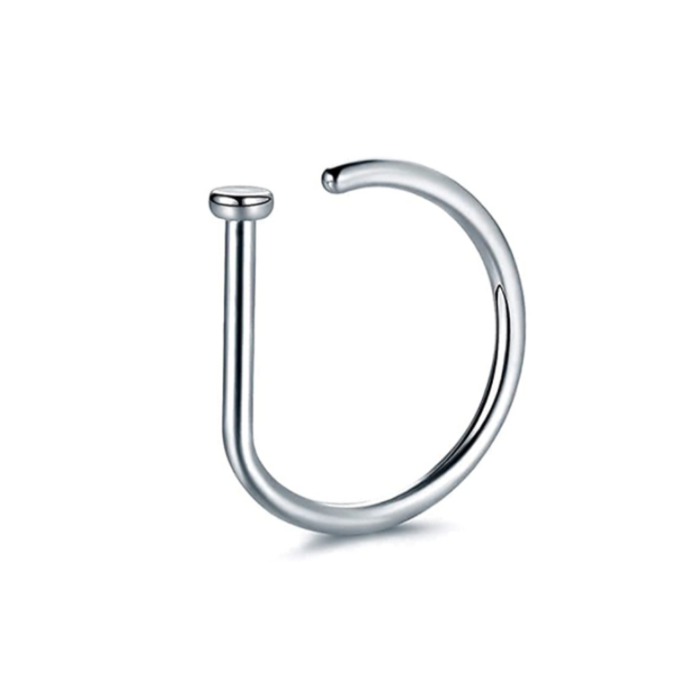 Body Jewelry Hoops - 1PC Woman Man Fake Nose Rings