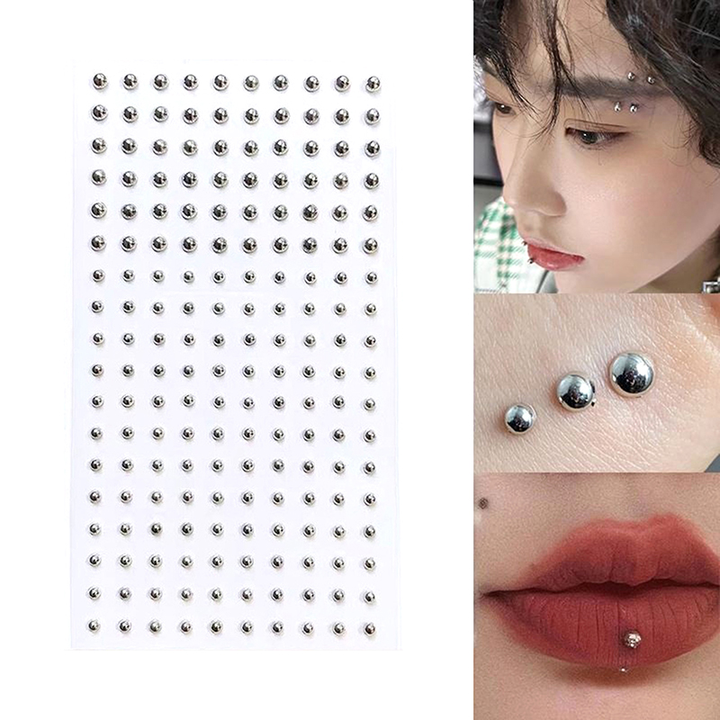 Body Jewelry Nose - Diamond Sticker Fake Nose Stud Self