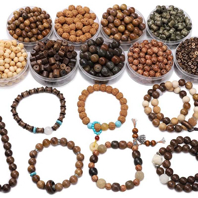 1-130pcs Vintage Natural Wood  - Body Jewelry Piercing recension och pris