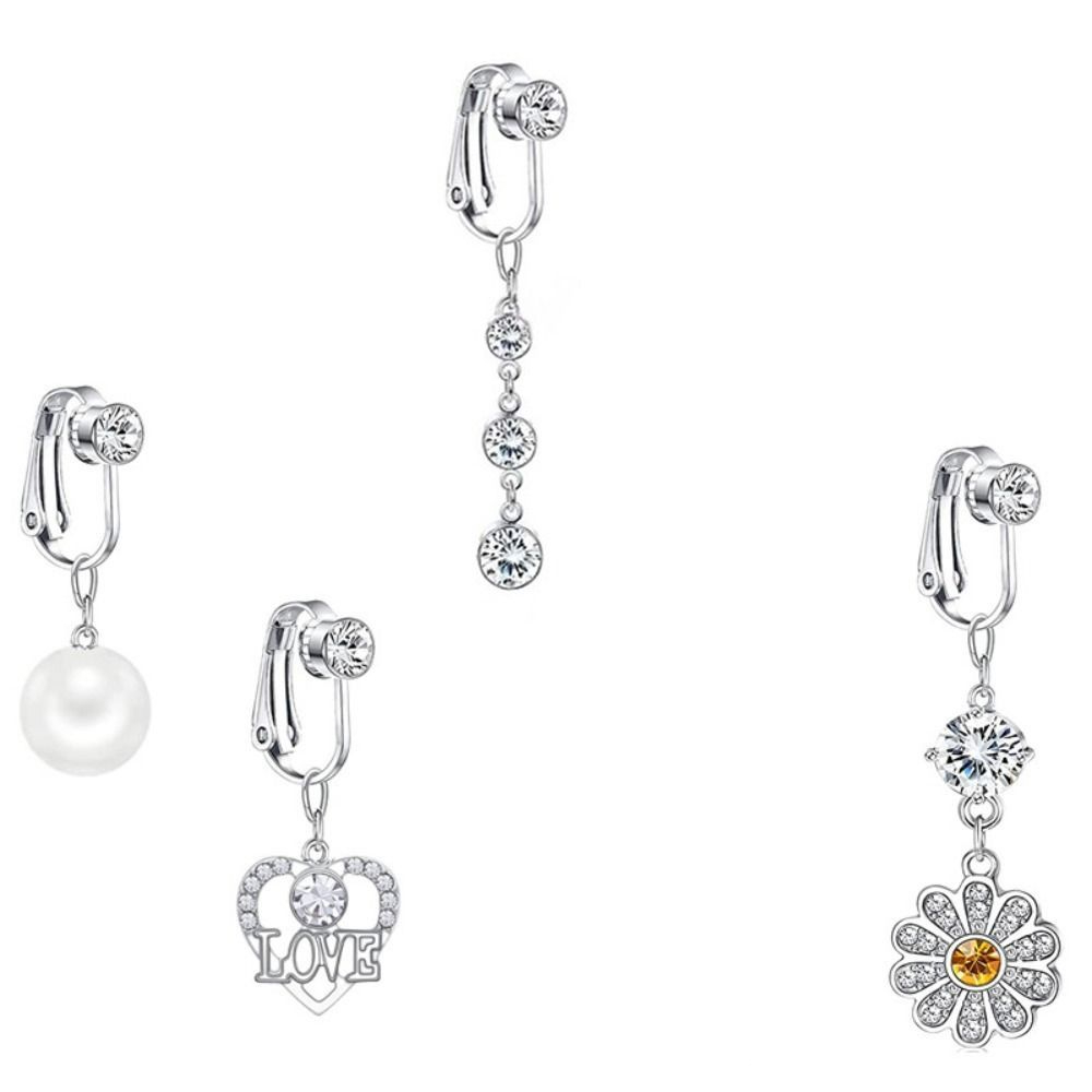 Rhinestone Stainless Steel Bod - Body Jewelry Hoops recension och pris