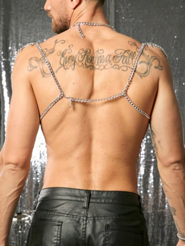 Tassels Chain Body Shoulder Se - Body Jewelry Chest recension och pris