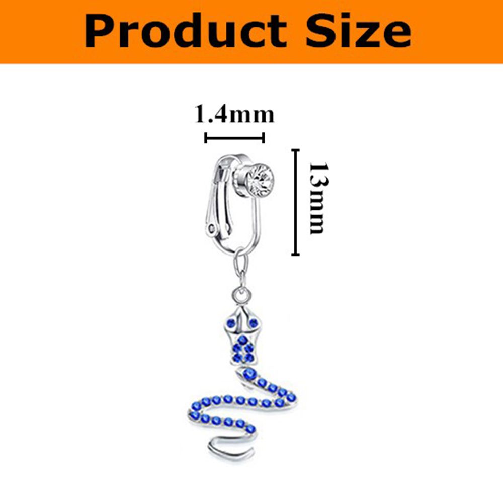 Accessories Clip On Earrings C - Body Jewelry Hoops recension och pris