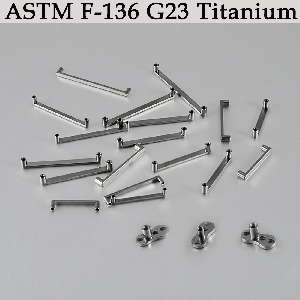 5/1PCS G23 Titanium Surface Pi - Dermal Anchor Top recension och pris