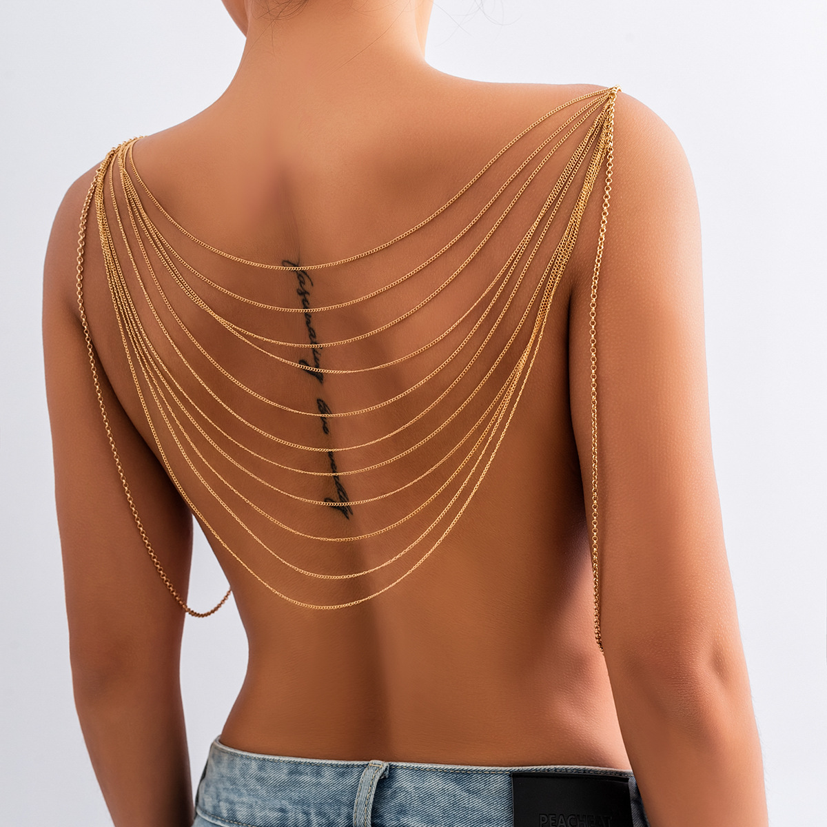 Classic Multi layered Tassel B - Body Jewelry Chest recension och pris