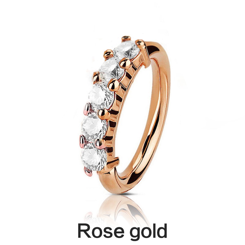 Hoop Nose Rings Small Hoop Ear - Body Jewelry Hoops recension och pris