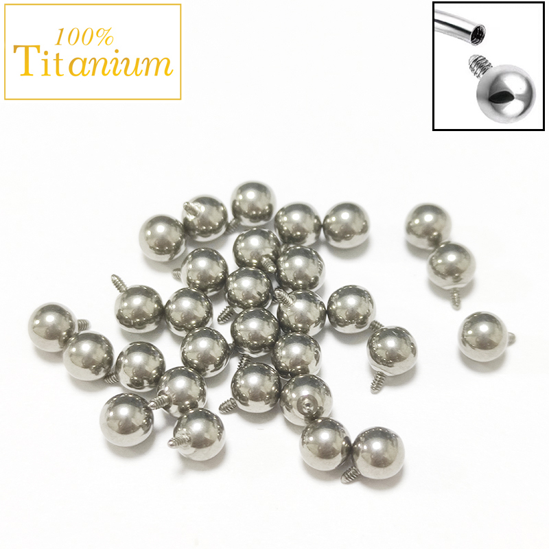 10Pc Implant Grade ASTM G23 Ti - Body Jewelry Implant Grade Titanium recension och pris