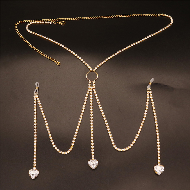 2023 New Fashion White Heart N - Body Jewelry Chest recension och pris