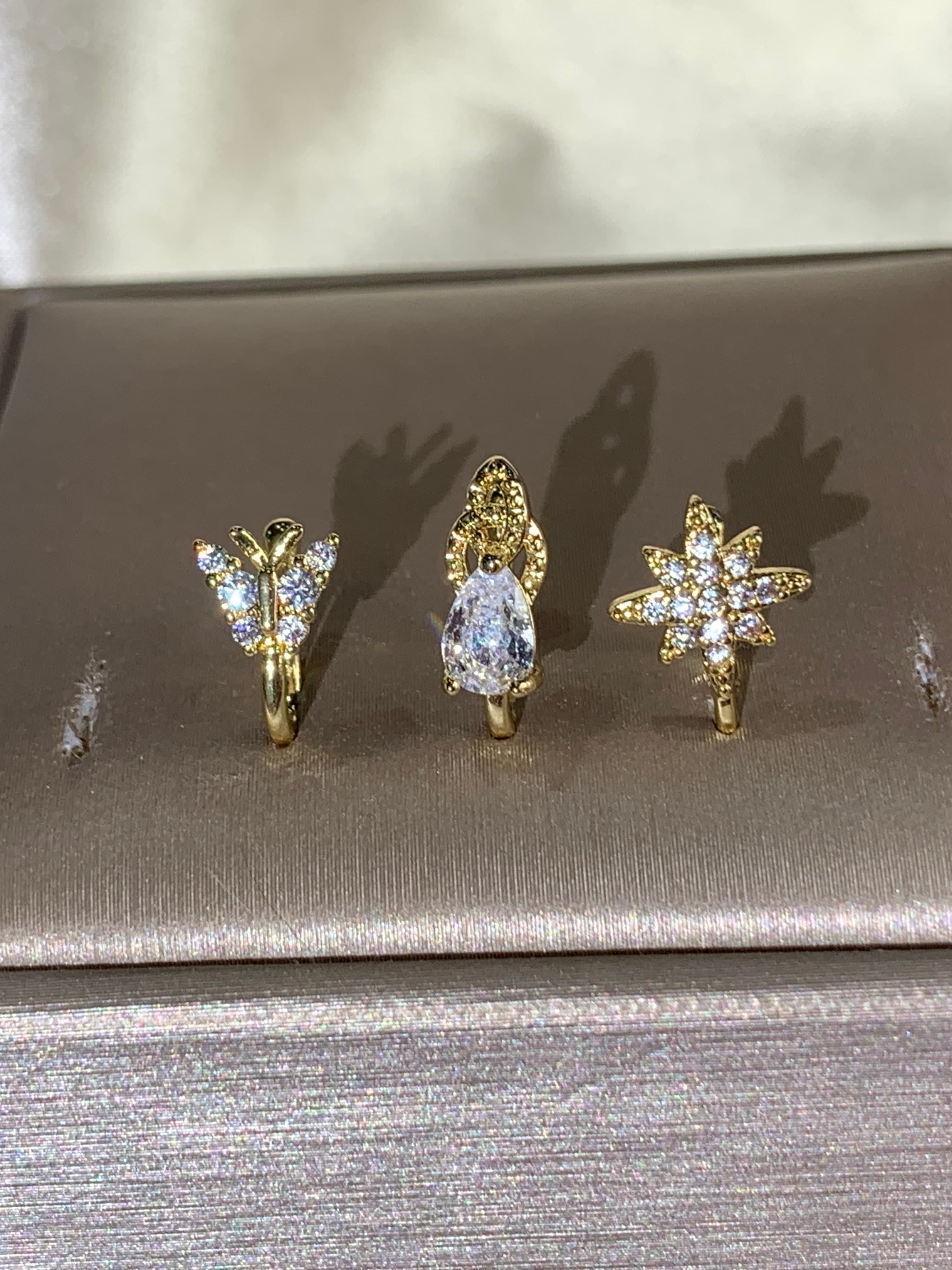 3-piece fashionable and elegan - Body Jewelry Materials recension och pris
