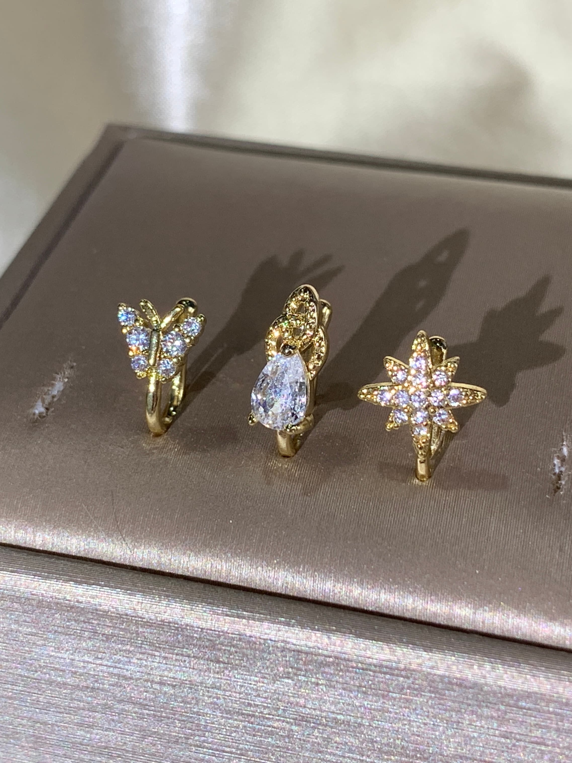 3-piece fashionable and elegan - Body Jewelry Materials recension och pris