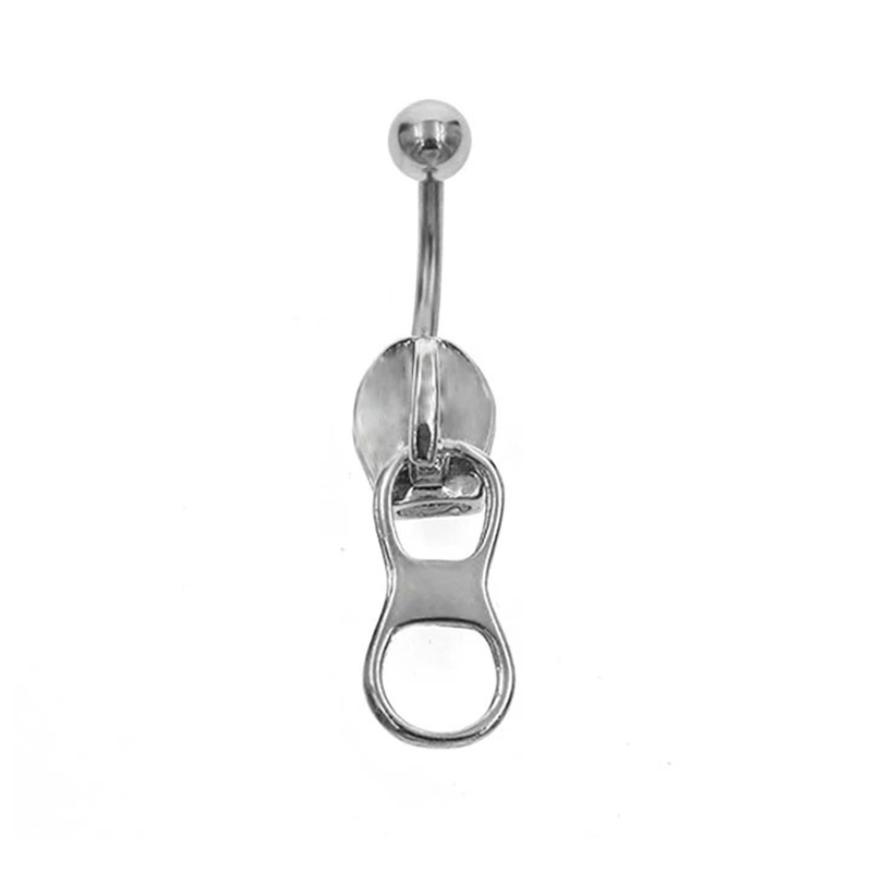 #1Pc Punk Belly Button Rings S - Body Jewelry Hoops recension och pris