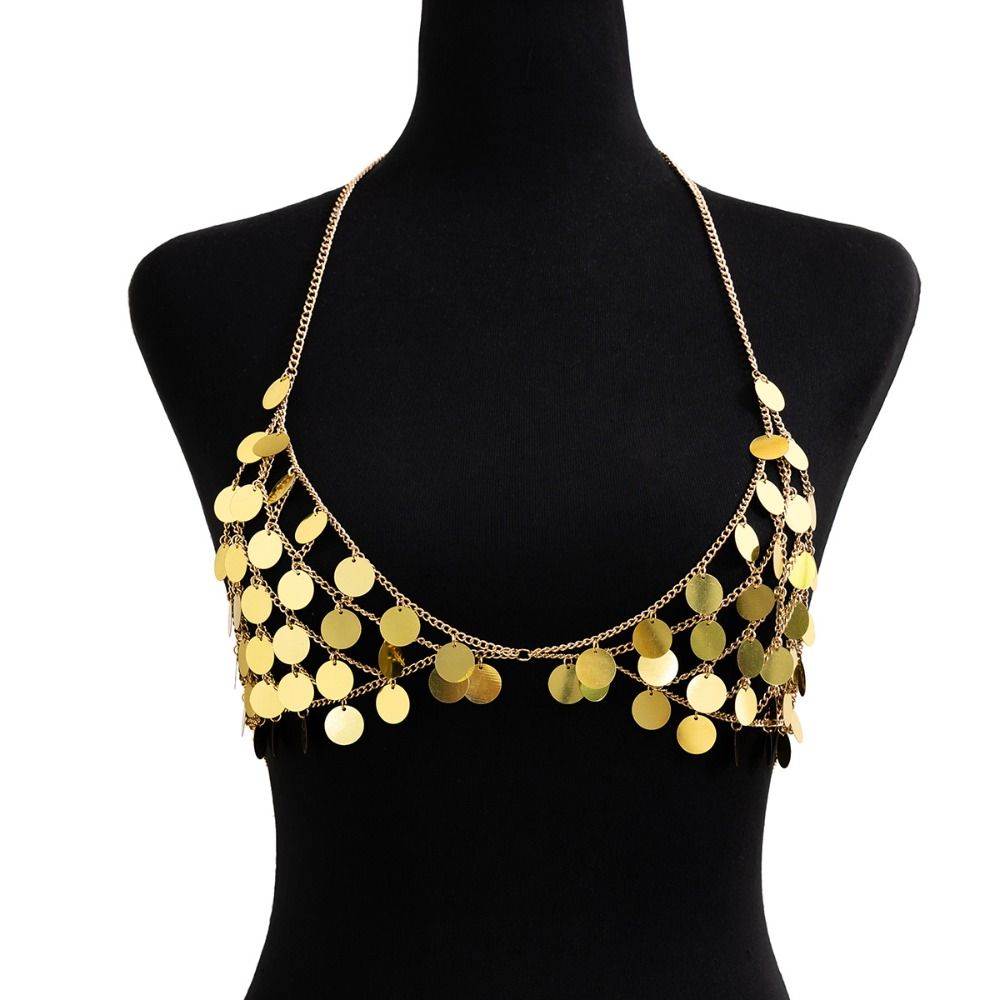 Simple Underwear Star Sequins  - Body Jewelry Vest recension och pris