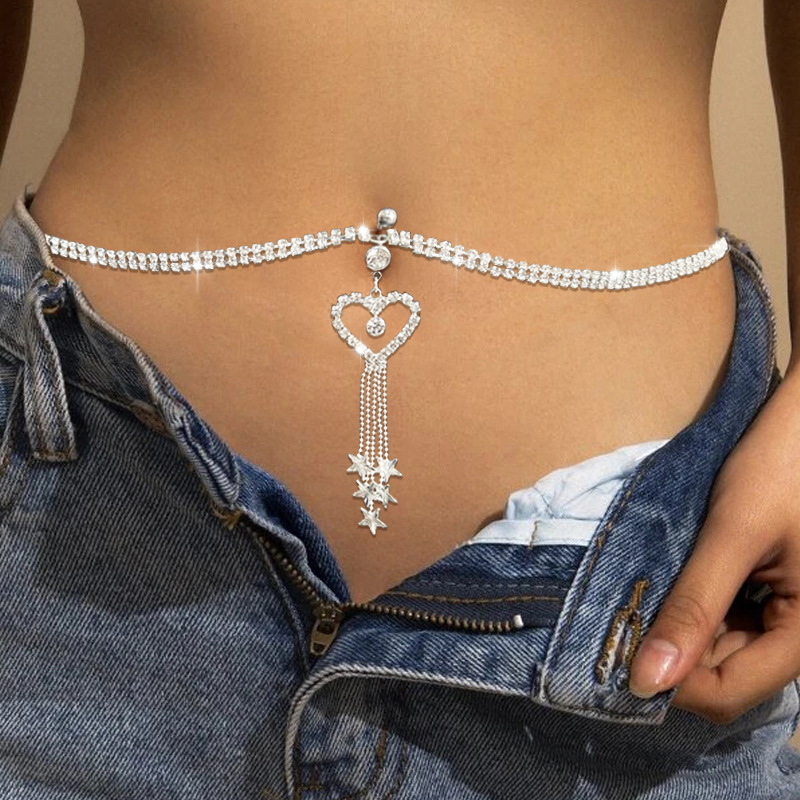 GLAMing Boho Heart Dangle Rhin - Body Jewelry Hoops recension och pris