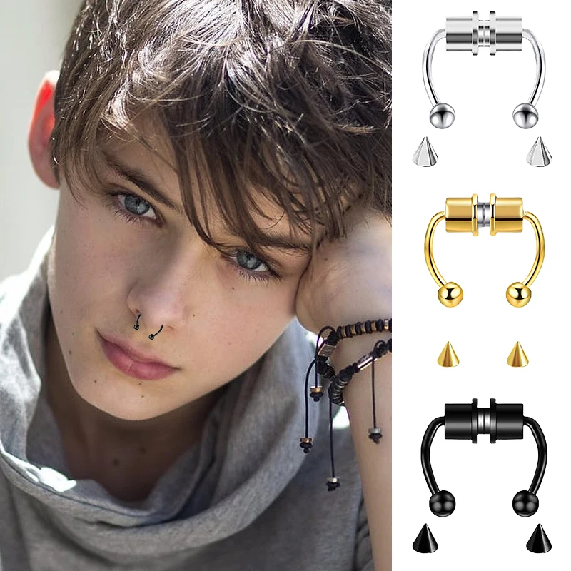 Fake Piercing Nose Ring Hoop S - Body Jewelry Hoops recension och pris