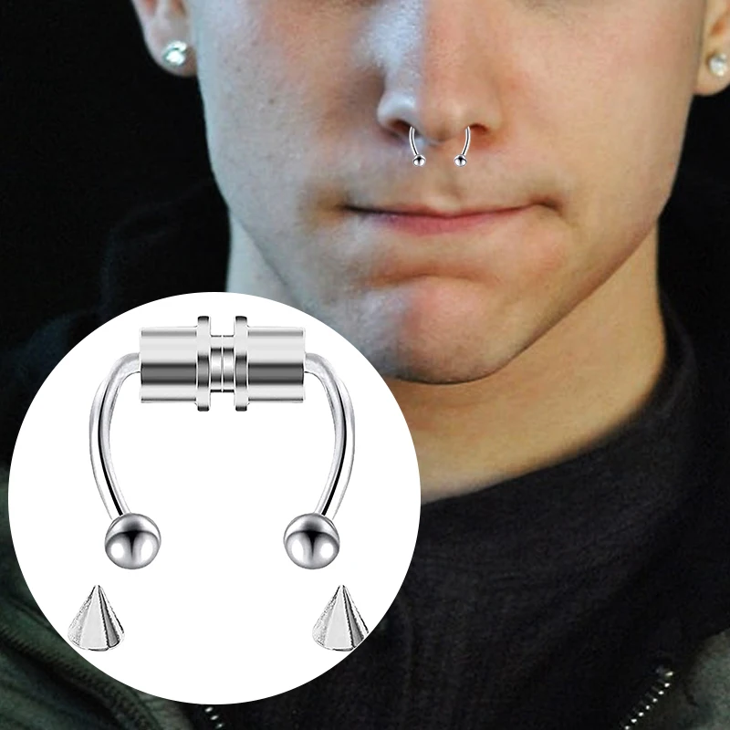 Fake Piercing Nose Ring Hoop S - Body Jewelry Hoops recension och pris