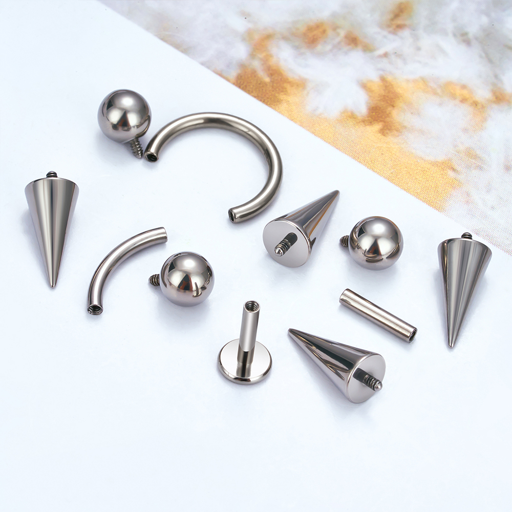 1Pcs Implant Grade F136 Titani - Body Jewelry Implant Grade Titanium recension och pris