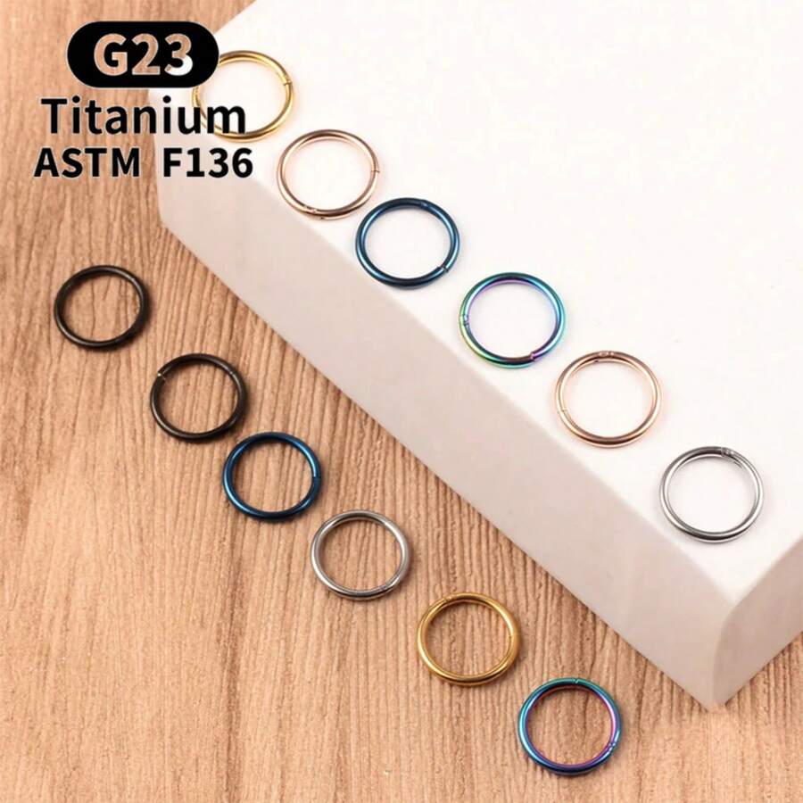G23 Titanium Small Circle Nose - Body Jewelry Nose recension och pris