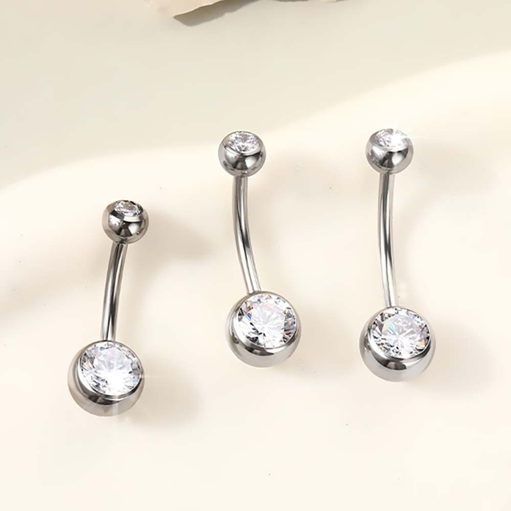 Fashion Titanium Material Bell - Body Jewelry Materials recension och pris