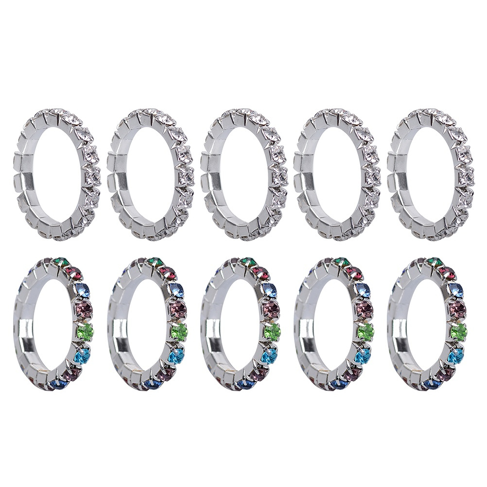 10Pcs Foot Toe Ring Fashion El - Body Jewelry Hoops recension och pris