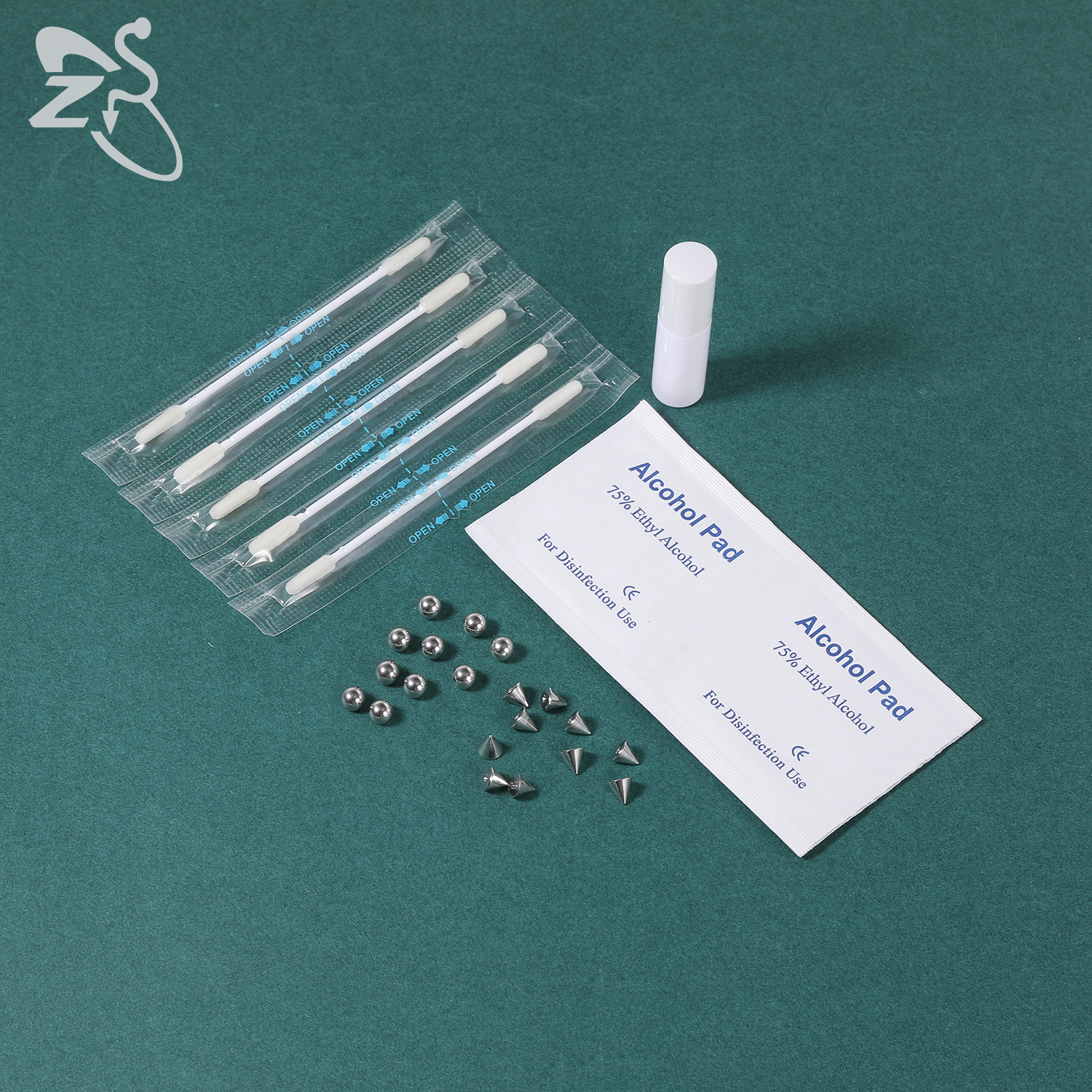 ZS 1 Set Fake Eyebrow Ring Men - Body Jewelry Hoops recension och pris