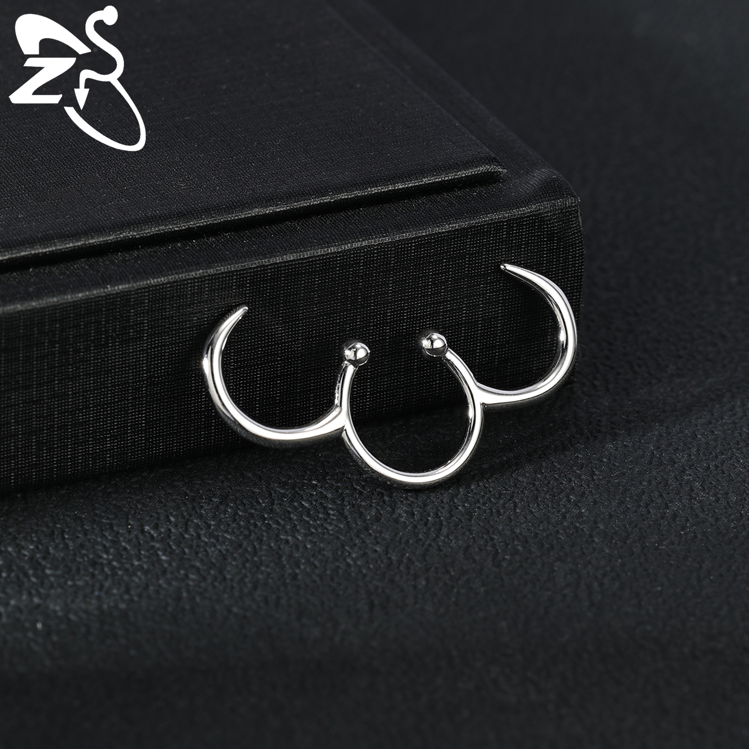 ZS 1 Piece Punk Stlye Fake Sep - Body Jewelry Nose recension och pris