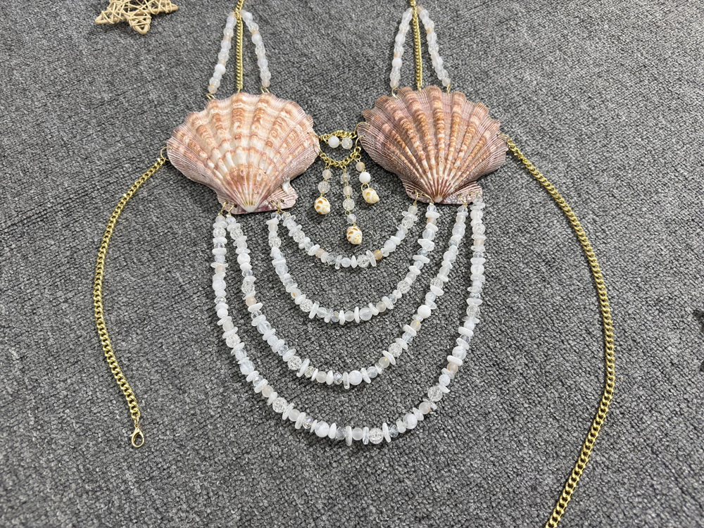 Y2K Harness Crop Top Backless  - Body Jewelry Vest recension och pris