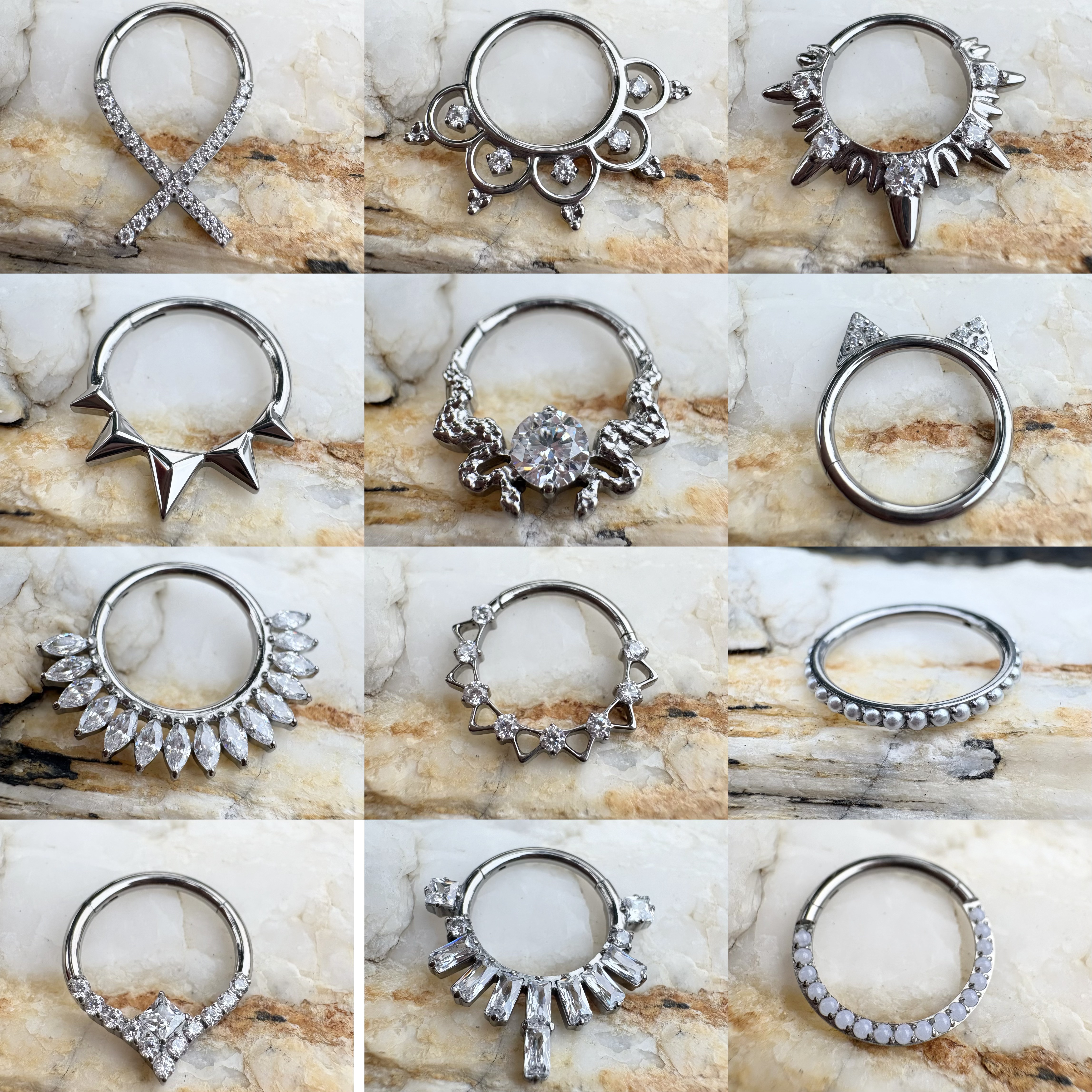 16G Implant Grade Titanium Hin - Body Jewelry Implant Grade Titanium recension och pris