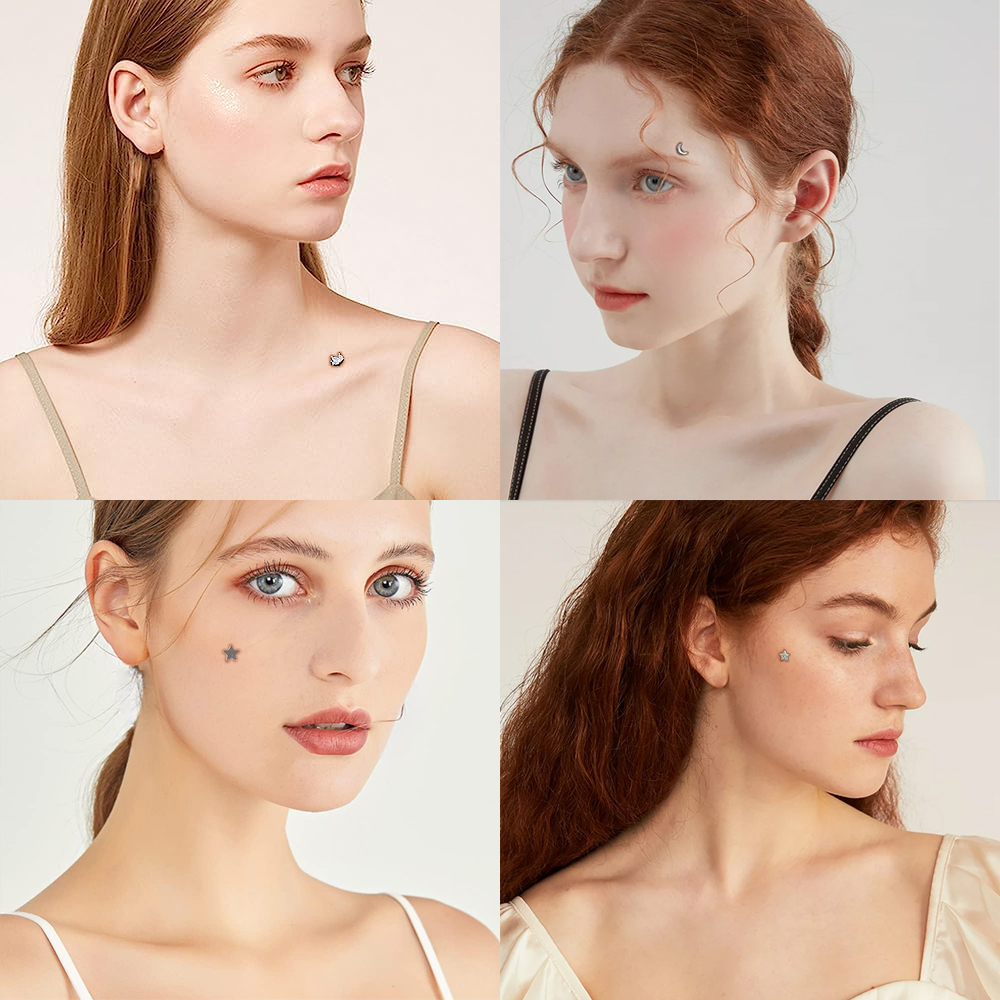 1PC G23 Titanium Fire Opal Der - Dermal Anchor Top recension och pris