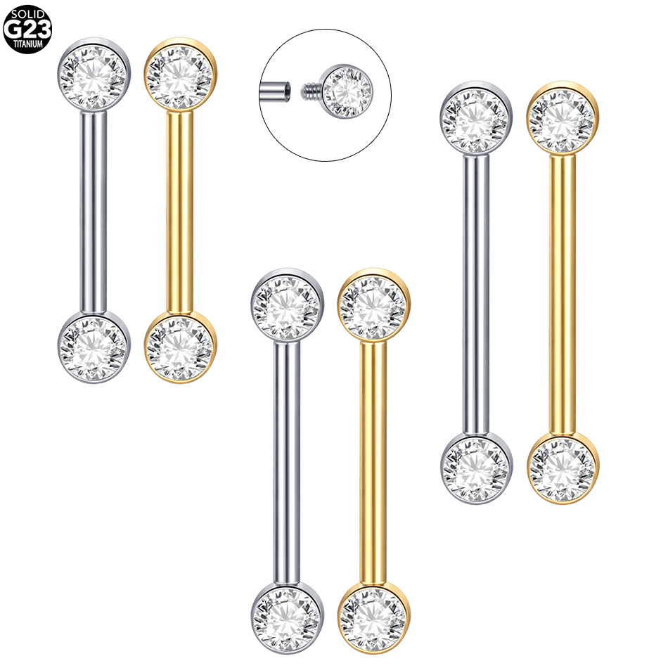 1/5Pcs Implant Grade Titanium  - Body Jewelry Implant Grade Titanium recension och pris